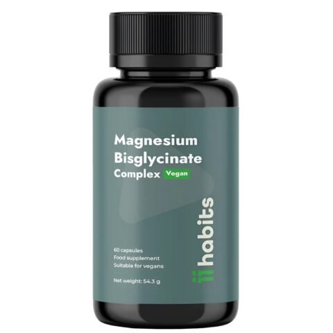11 Habits Magnesium Bisglycinate Vegan Complex, 60 capsules